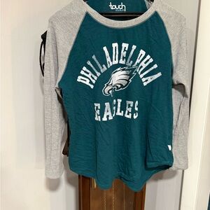Philadelphia Eagles Green and Gray Shirt